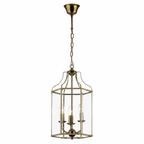 Westlite Lantern 3 Light Hexagonal - Antique