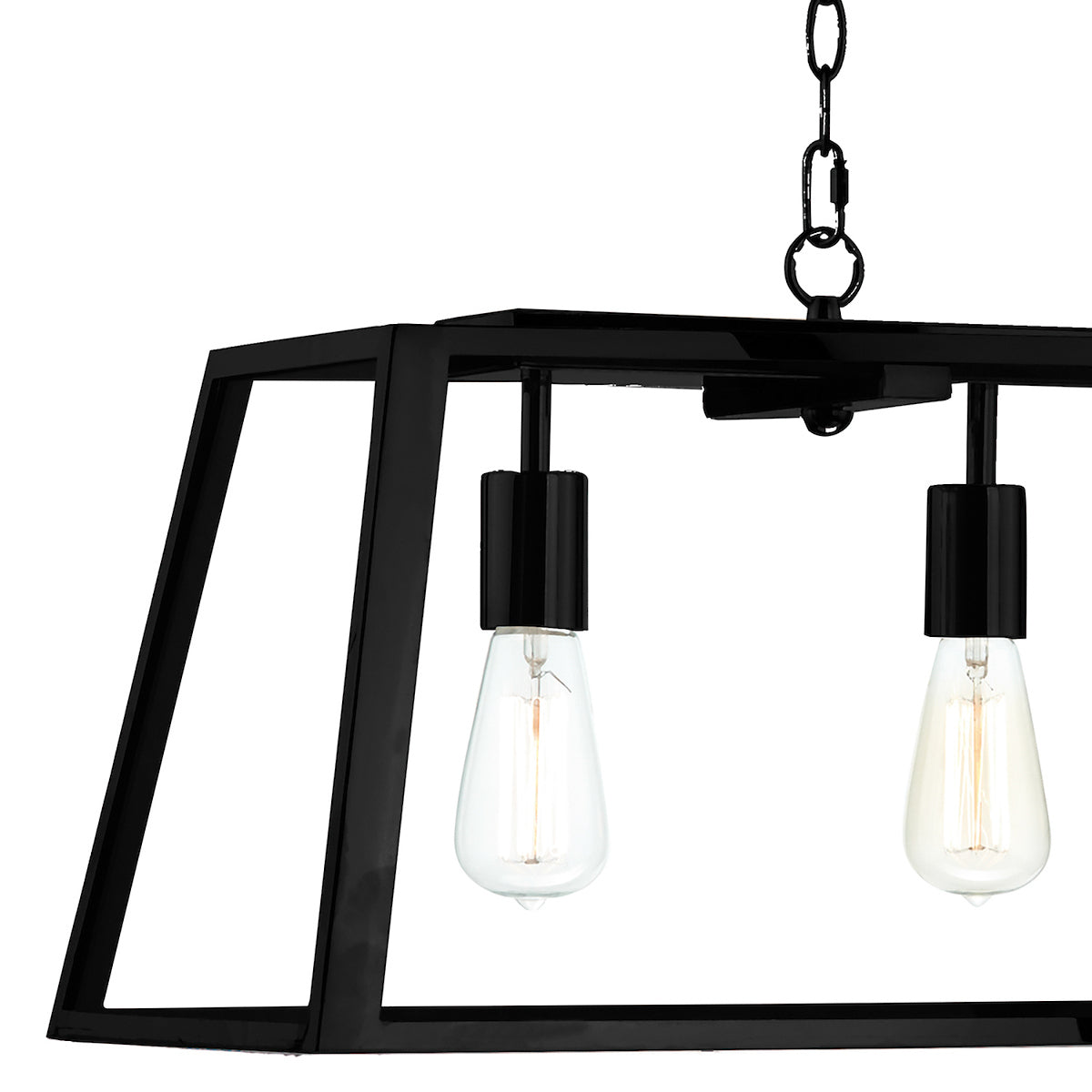 Academy 5 Light Pendant Black
