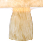 Addie Table Lamp White Art Glass