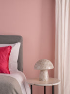 Addie Table Lamp White Art Glass