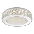 Akelia Flush Acrylic & Stainless Steel Small LED