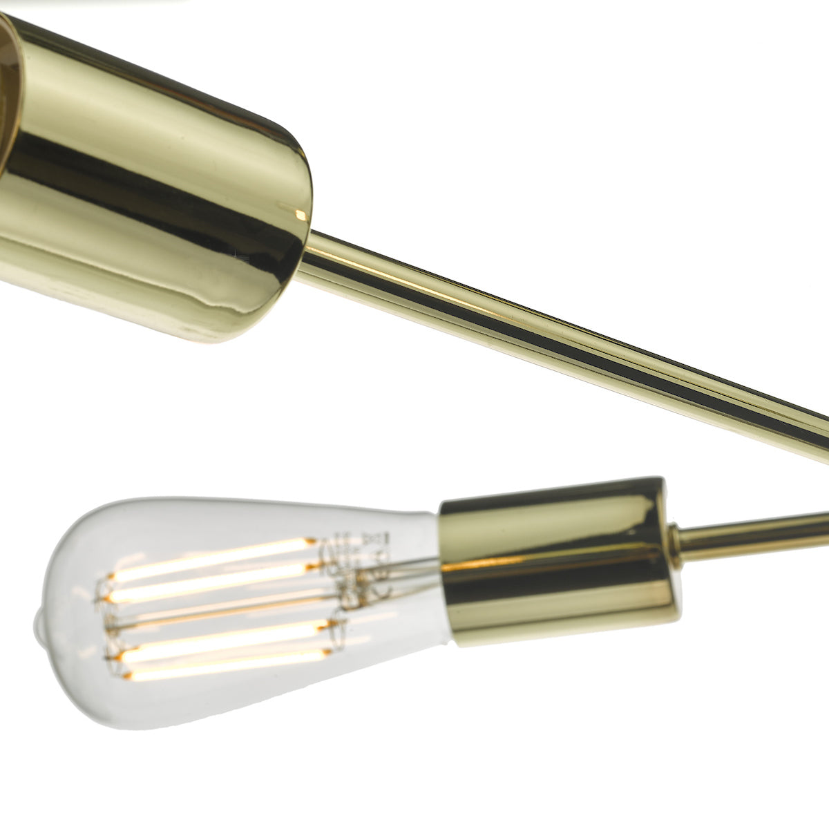 Alana 6 Light Pendant Polished Gold