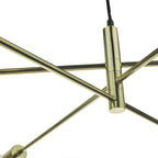 Alana 6 Light Pendant Polished Gold