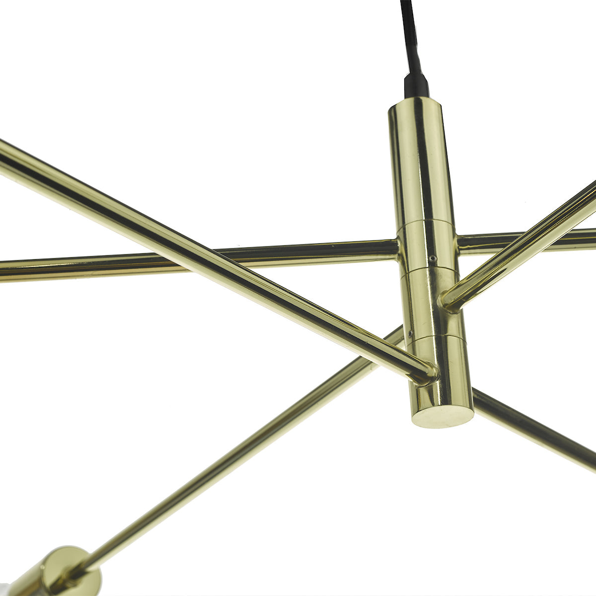 Alana 6 Light Pendant Polished Gold