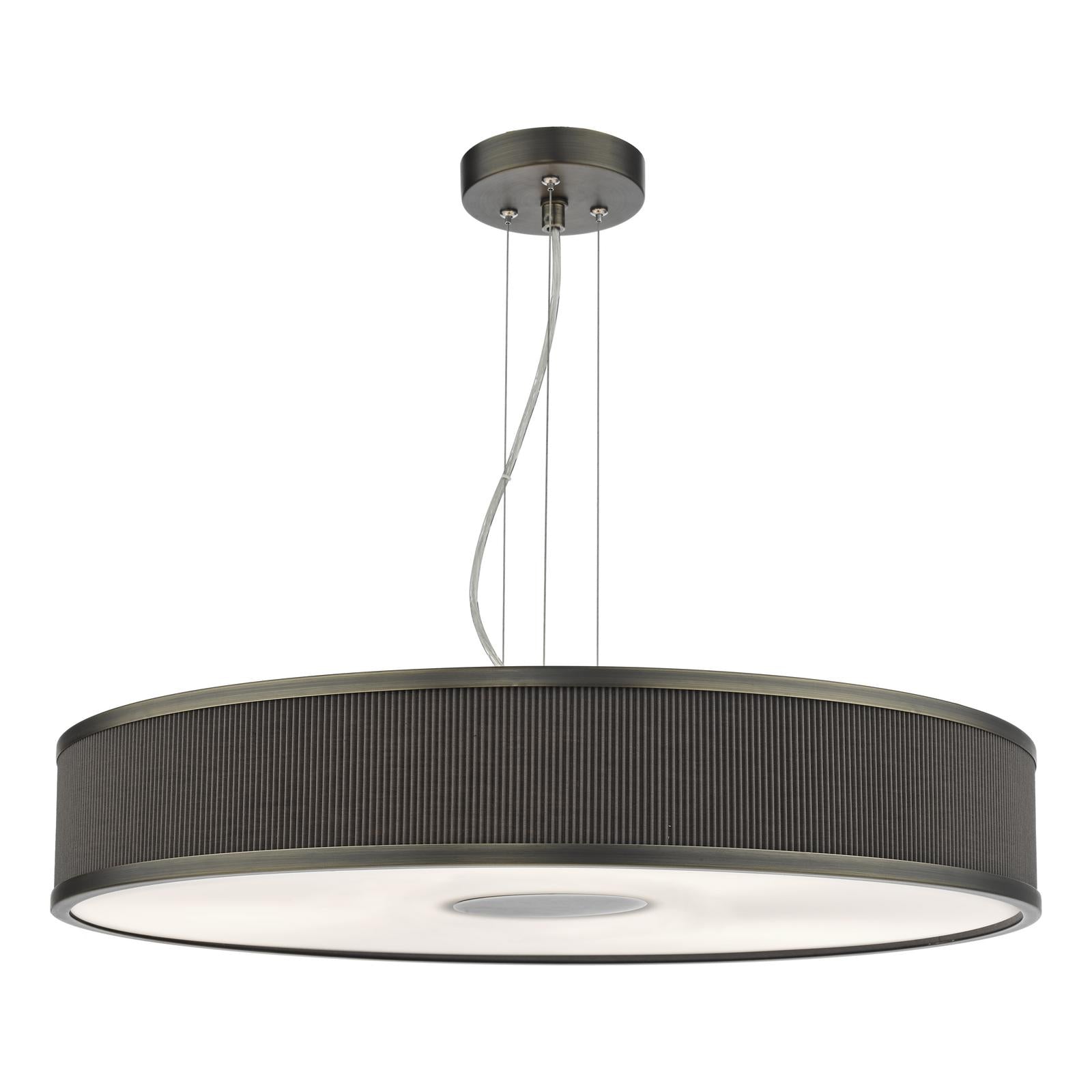 Alvaro 6 Light Single Pendant Antique Bronze Mushroom