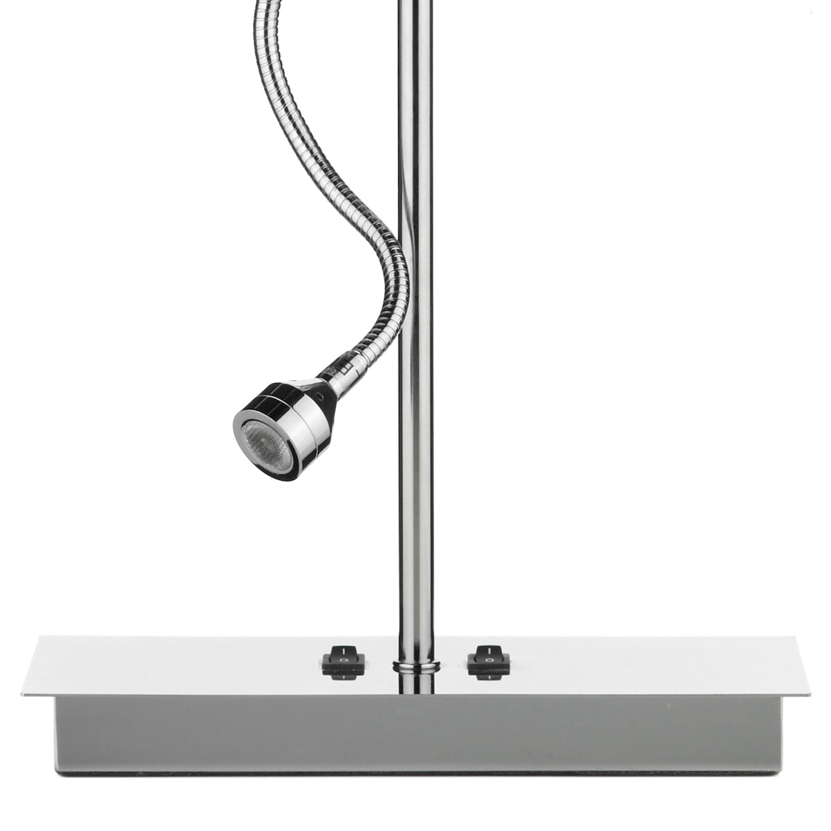 Amalfi Table Lamps Polished Chrome LED Base Only