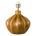 Amrita Table Lamp Caramel and Antique Brass Base Only
