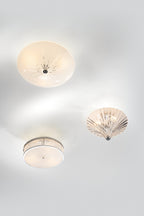 Ardeche 3 Light Flush Polished Chrome