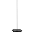 Ashworth 3 Light Floor Lamps Matt Black & Polished Chrome
