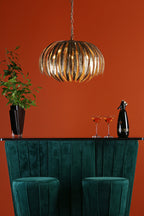 Atticus 5 Light Pendant Gold