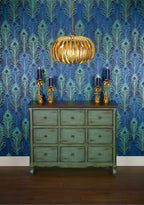 Atticus 5 Light Pendant Gold