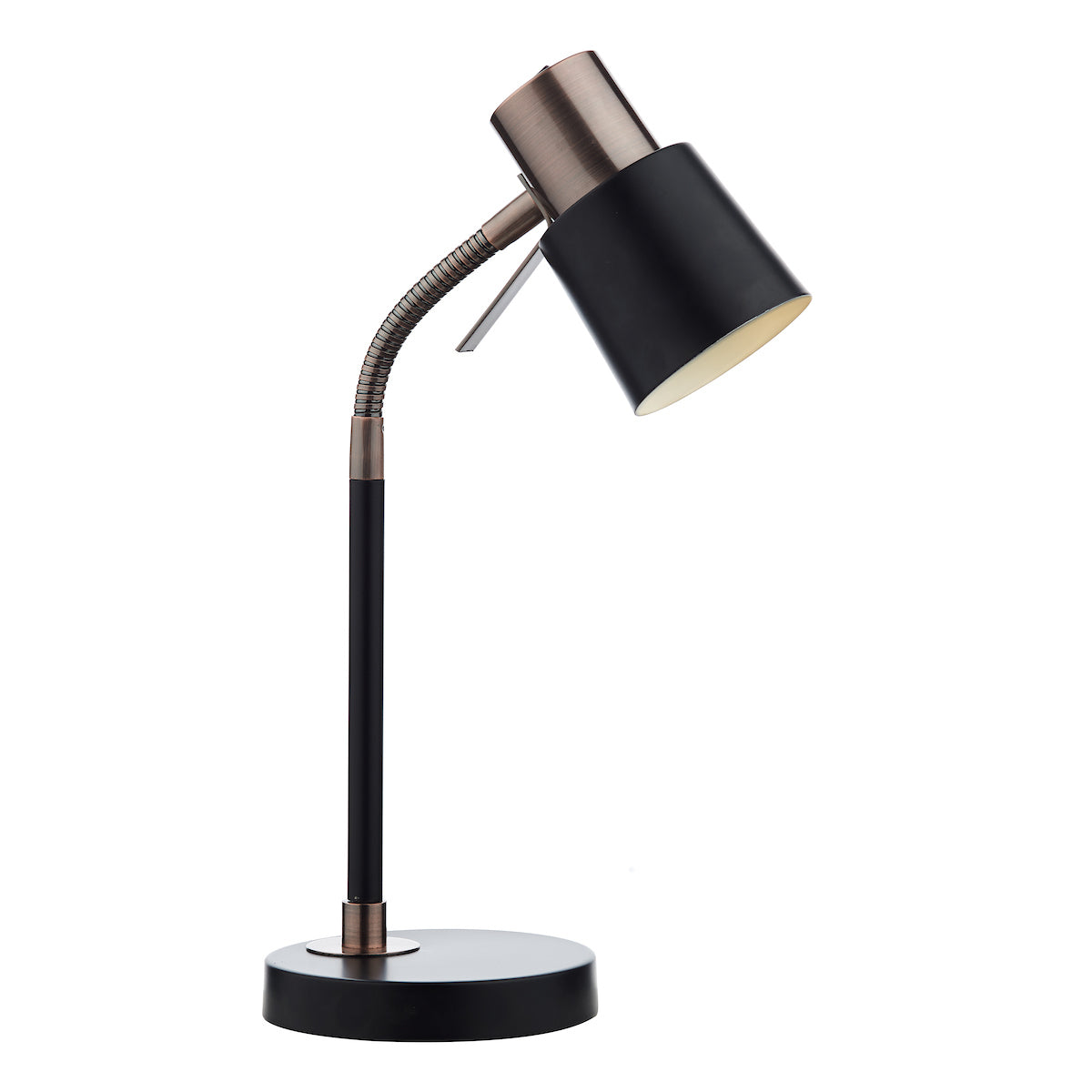 Bond Task Table Lamp Black Copper