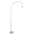 Bow Floor Lamps Satin Nickel Base Only