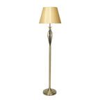 Bybliss Floor Lamp Antique Brass With Shade