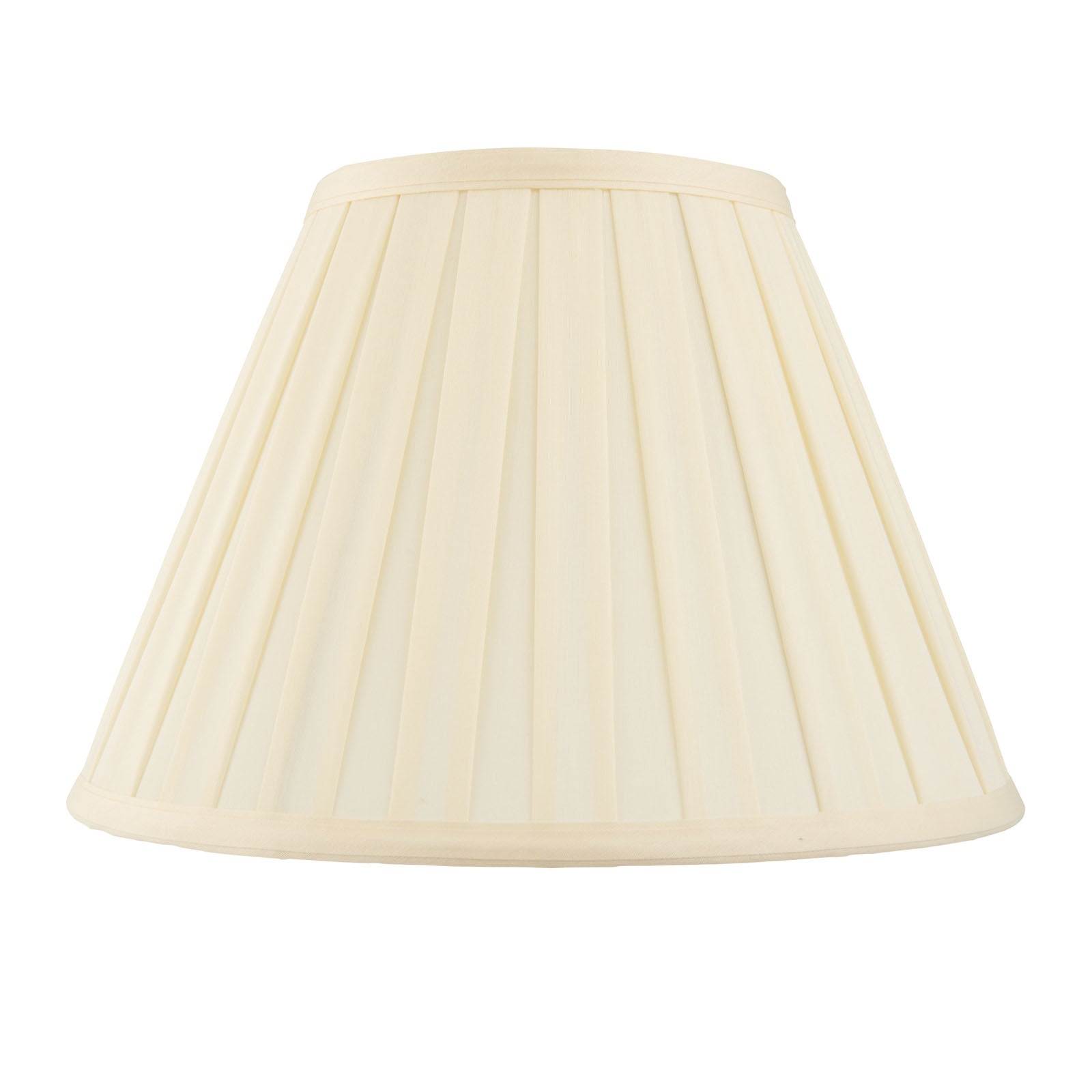 Carla 10-Inch Cream Fabric Drum Lamp Shade (Reducer Ring)