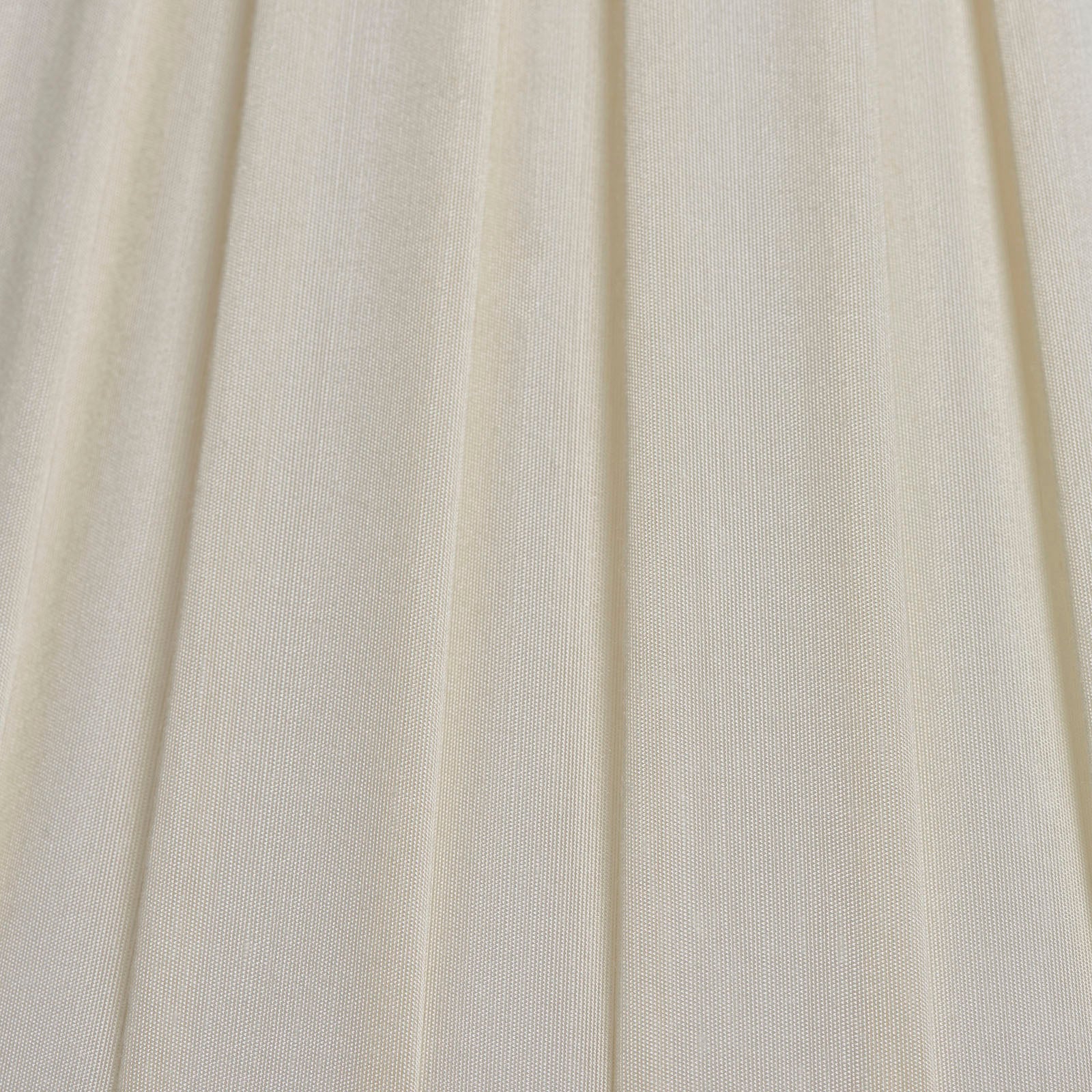Carla 10-Inch Cream Fabric Drum Lamp Shade (Reducer Ring)