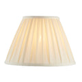 Carla 12-Inch Cream Fabric Drum Lamp Shade (Reducer Ring)