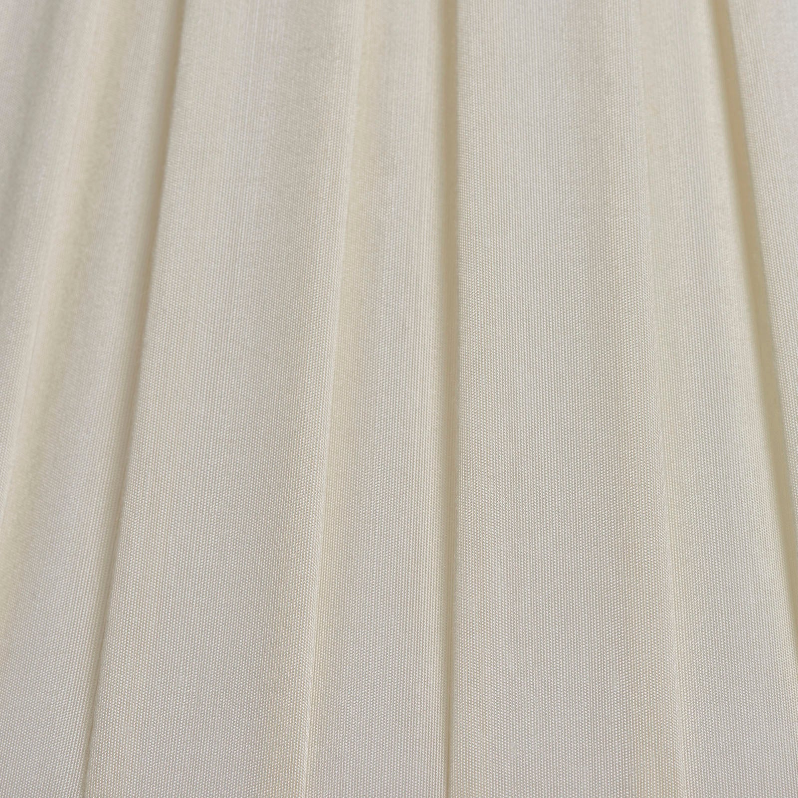 Carla 12-Inch Cream Fabric Drum Lamp Shade (Reducer Ring)