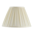 Carla 12-Inch Cream Fabric Drum Lamp Shade (Reducer Ring)