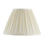 Carla 14-Inch Cream Fabric Drum Lamp Shade (Reducer Ring)
