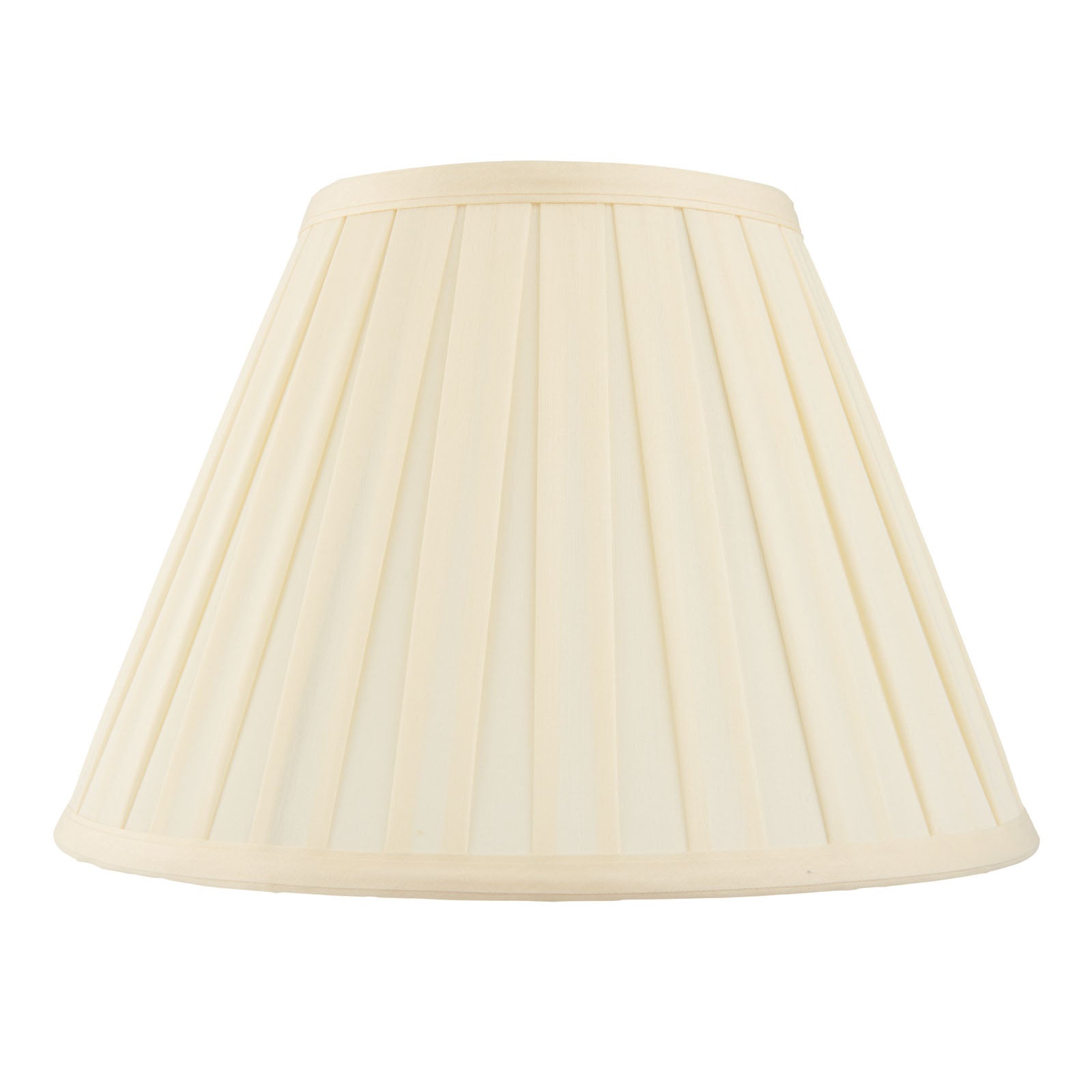 Carla 16-Inch Cream Fabric Drum Lamp Shade (Reducer Ring)