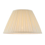 Carla 18-Inch Cream Fabric Drum Lamp Shade (Reducer Ring)