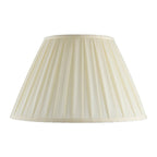 Carla 18-Inch Cream Fabric Drum Lamp Shade (Reducer Ring)