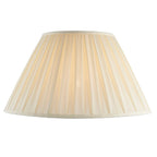 Carla 22-Inch Cream Fabric Drum Lamp Shade (Reducer Ring)