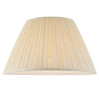 Carla 22-Inch Cream Fabric Drum Lamp Shade (Reducer Ring)