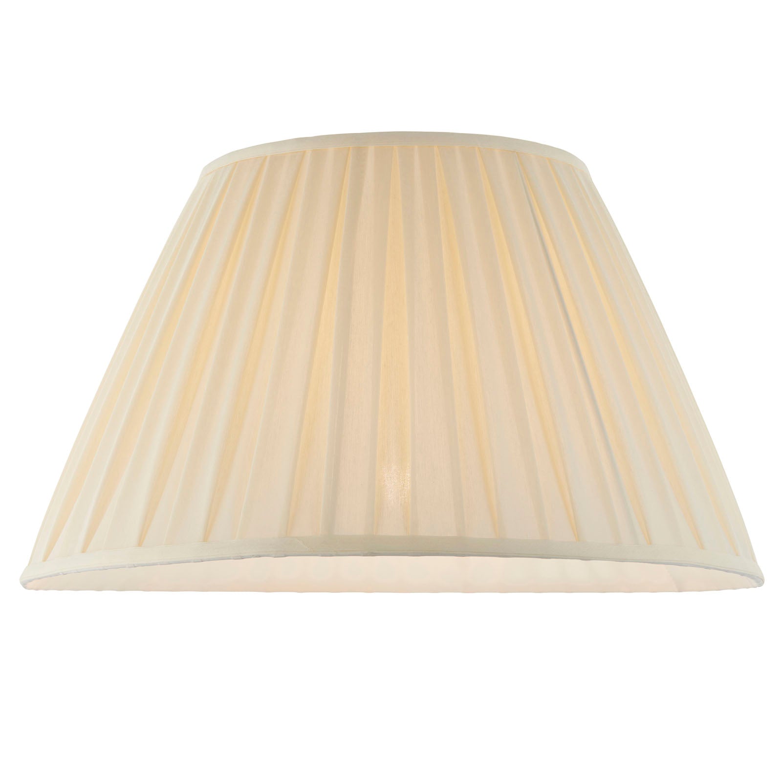 Carla 22-Inch Cream Fabric Drum Lamp Shade (Reducer Ring)