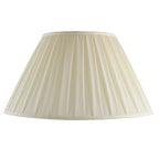 Carla 22-Inch Cream Fabric Drum Lamp Shade (Reducer Ring)