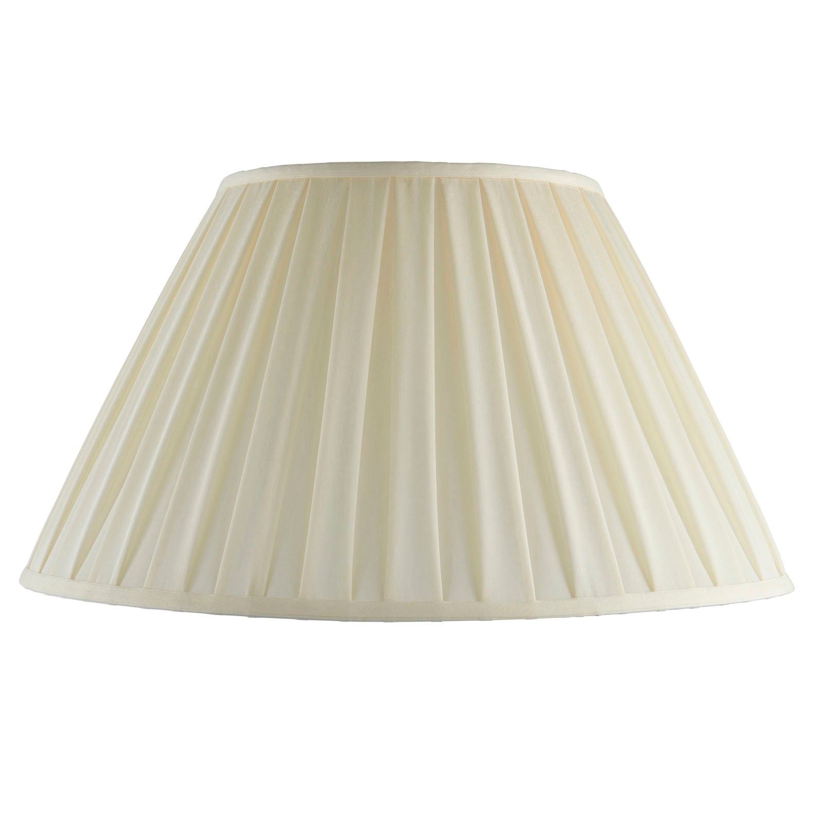 Carla 22-Inch Cream Fabric Drum Lamp Shade (Reducer Ring)