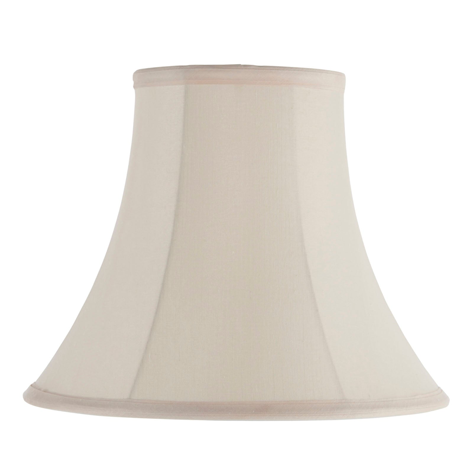 Carrie 12-Inch Handmade Cream Round Bell Lamp Shade