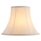 Carrie 14-Inch Handmade Cream Round Bell Lamp Shade