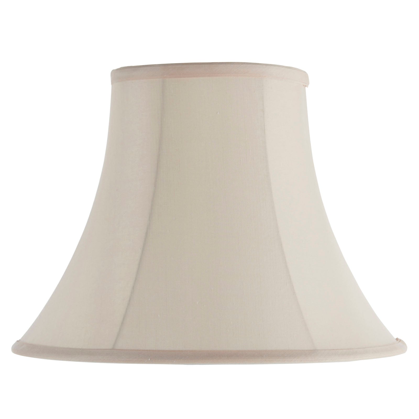 Carrie 14-Inch Handmade Cream Round Bell Lamp Shade