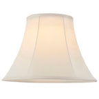Carrie 16-Inch Handmade Cream Round Bell Lamp Shade
