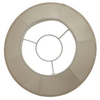 Carrie 18-Inch Handmade Cream Round Bell Lamp Shade