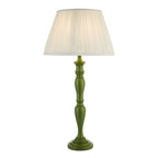 Caycee Table Lamps Green Base Only