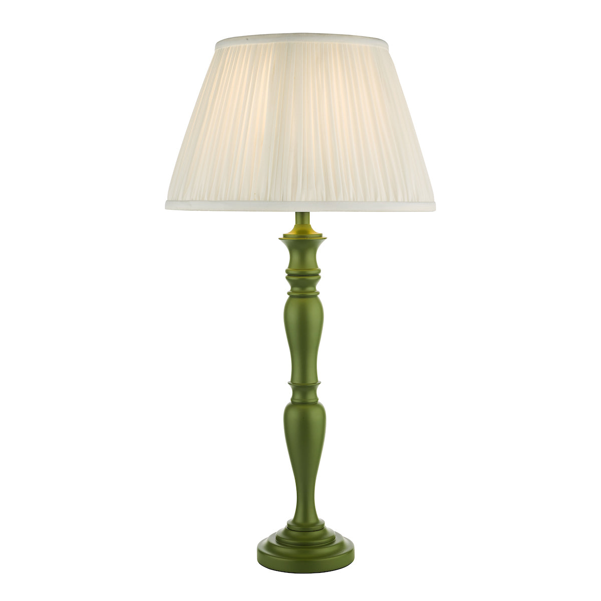 Caycee Table Lamps Green Base Only