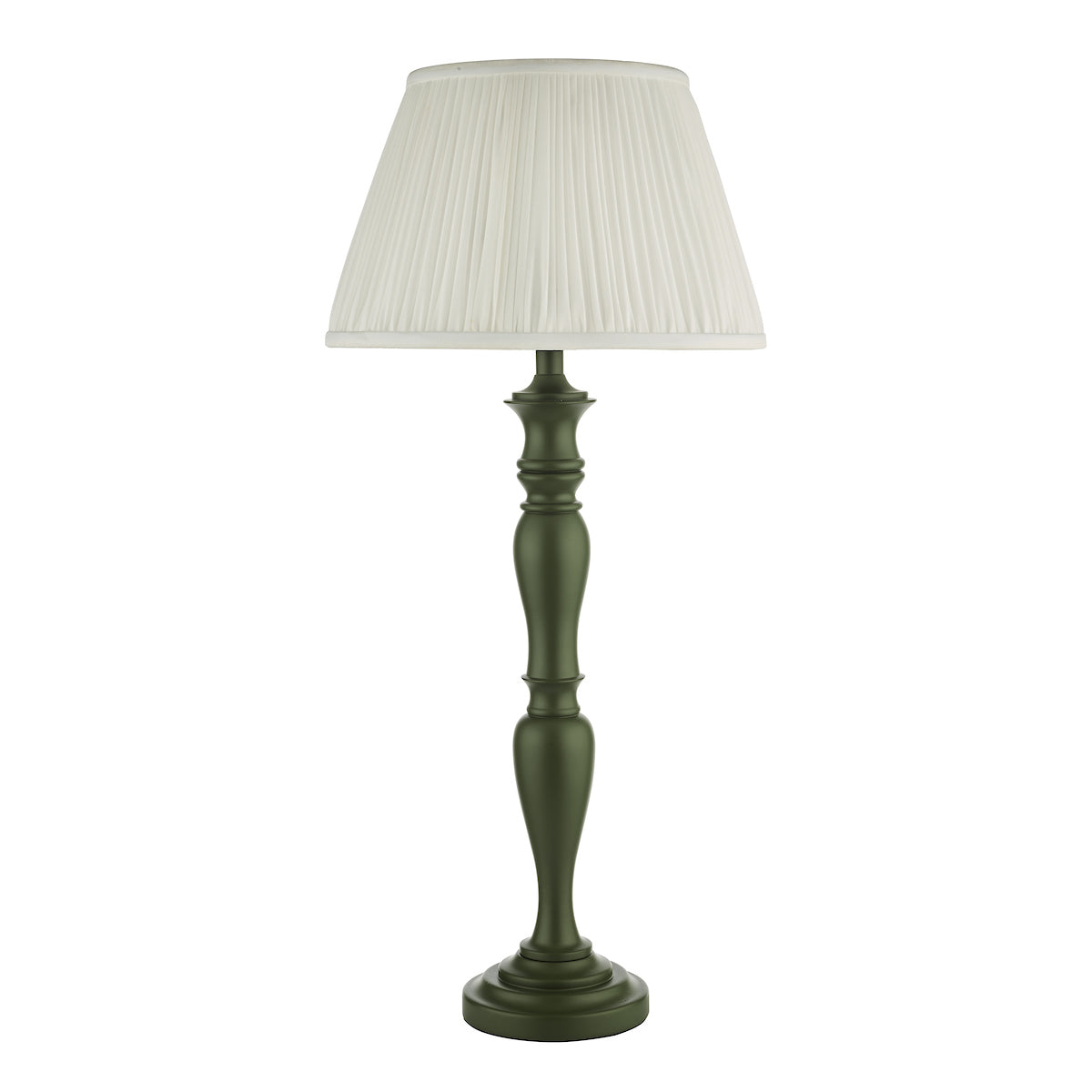 Caycee Table Lamps Green Base Only