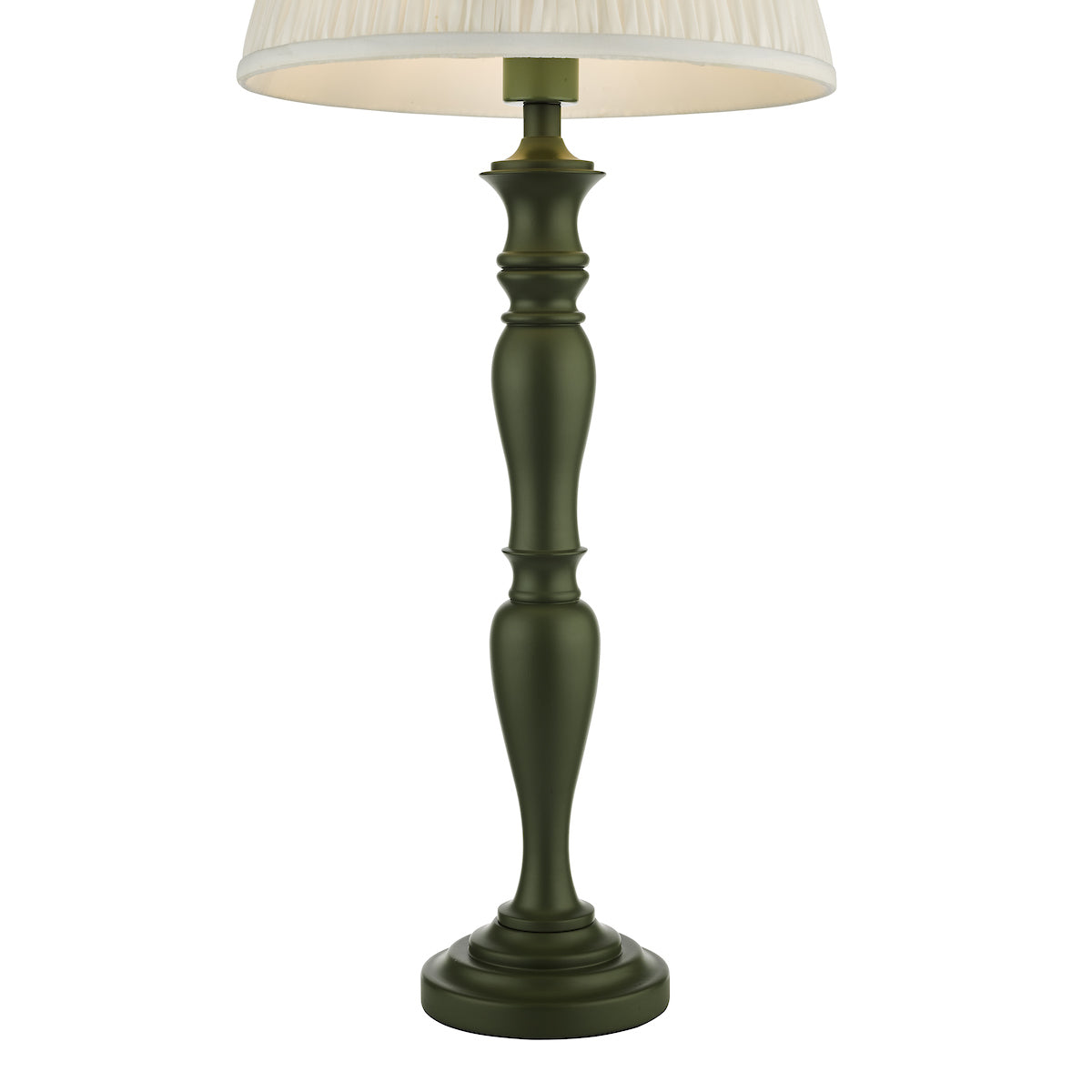 Caycee Table Lamps Green Base Only