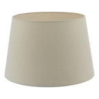 Cezanne Ecru Faux Silk Tapered Drum Shade 40cm