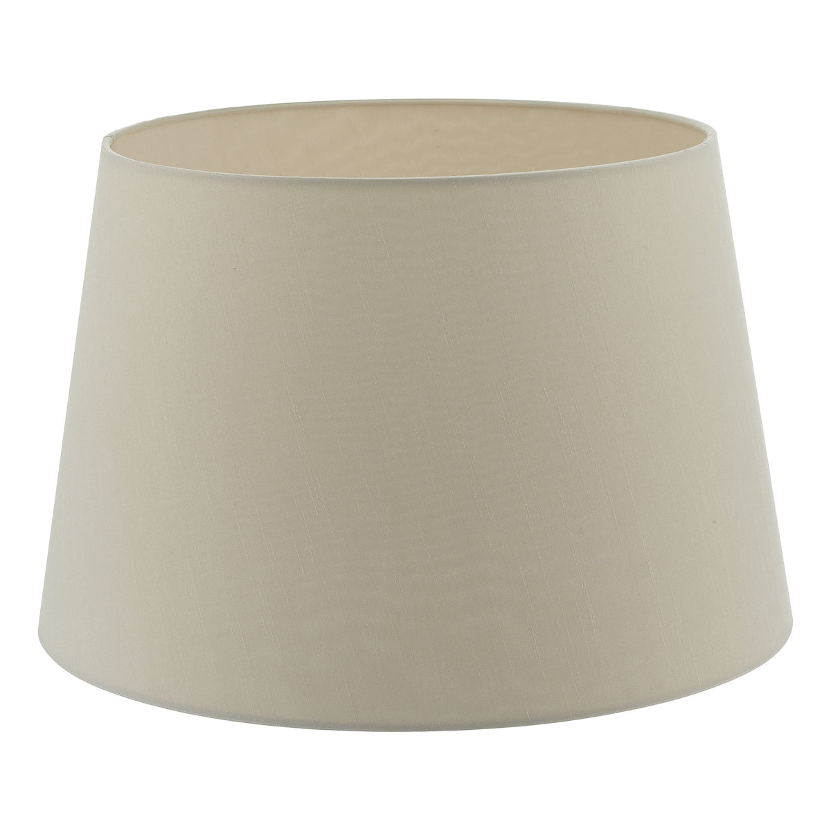 Cezanne Ecru Faux Silk Tapered Drum Shade 40cm