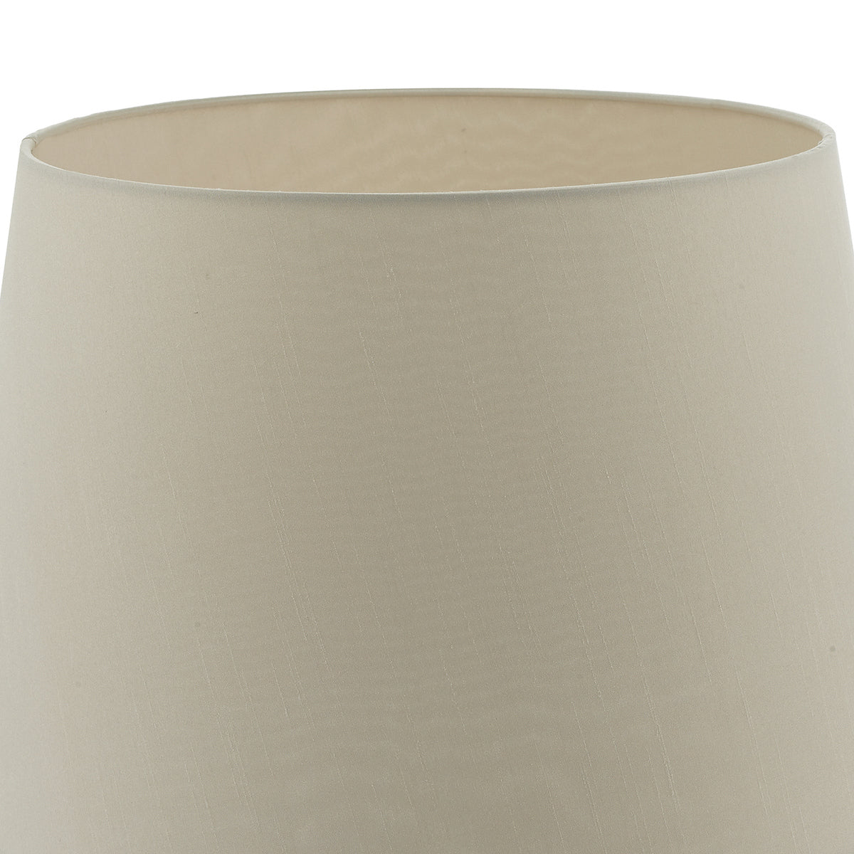 Cezanne Ecru Faux Silk Tapered Drum Shade 40cm