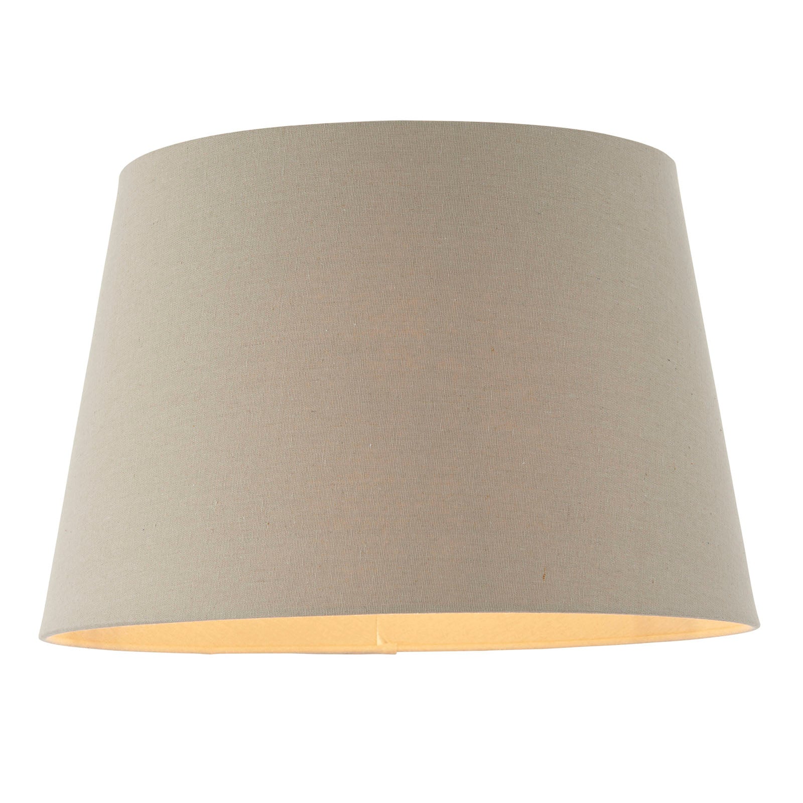 Cici 16" Grey Linen Tapered Lamp Shade