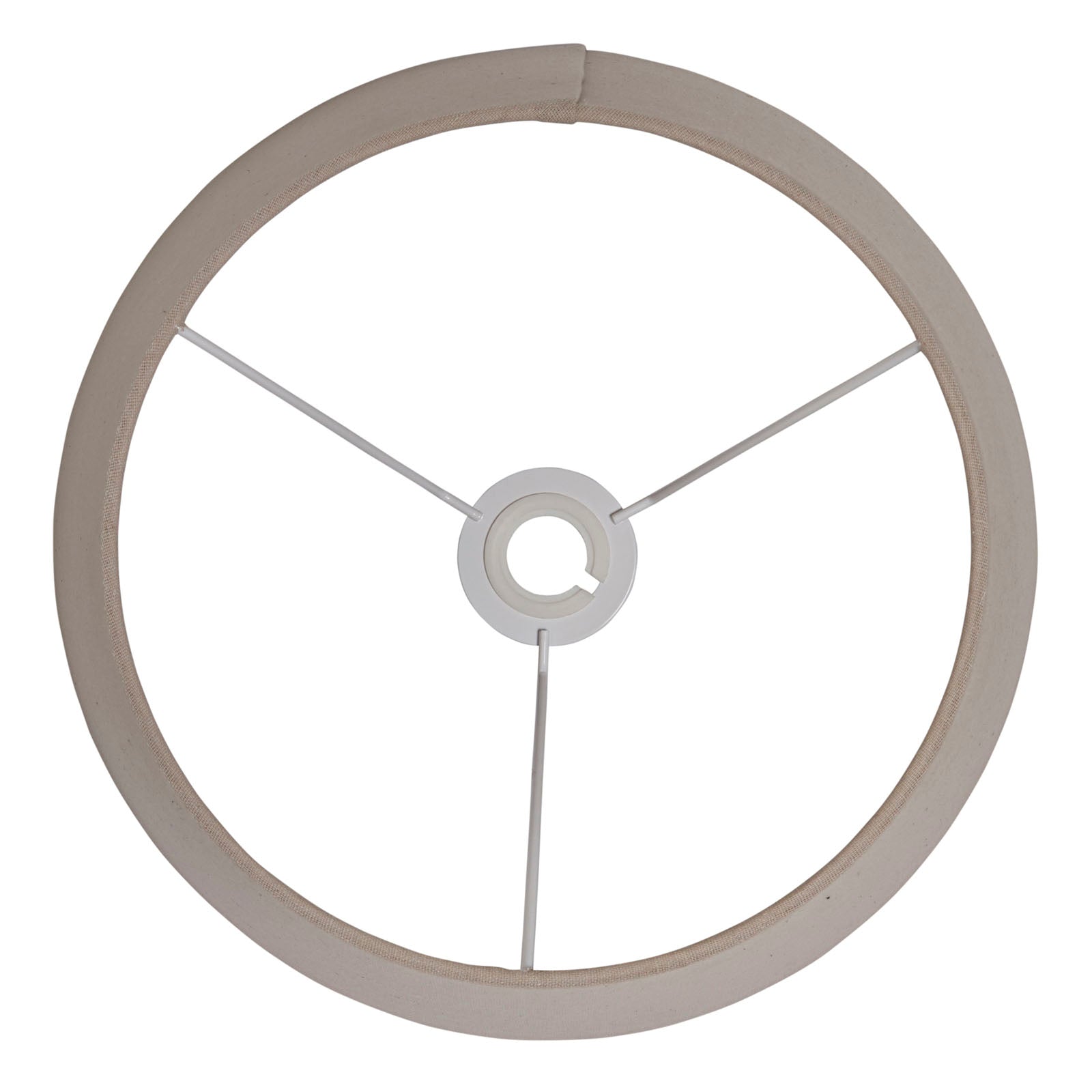 Cici 16" Grey Linen Tapered Lamp Shade