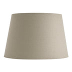 Cici 16" Grey Linen Tapered Lamp Shade