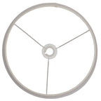 Cici 16" Ivory Linen Tapered Lamp Shade