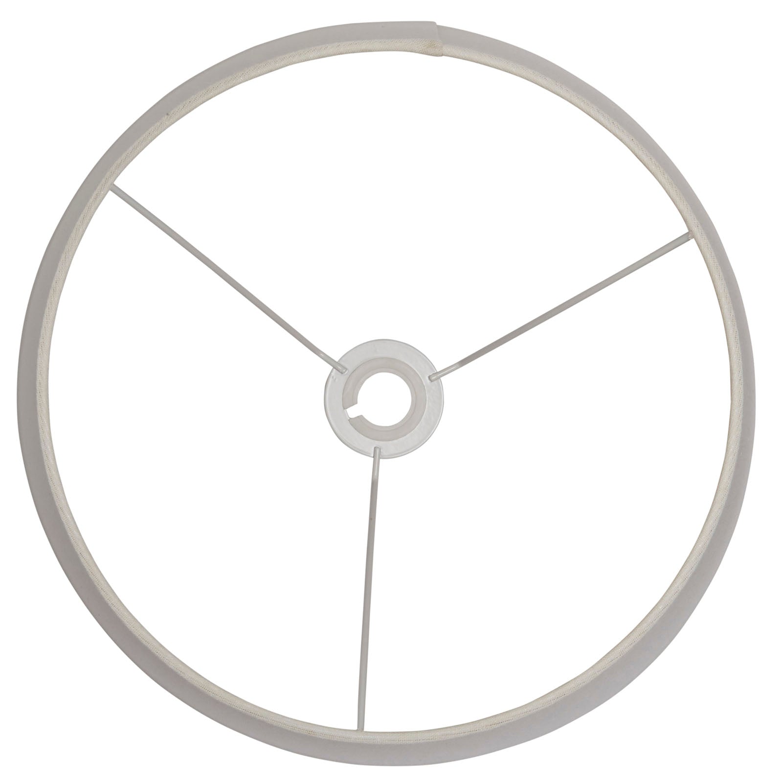 Cici 16" Ivory Linen Tapered Lamp Shade