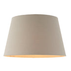 Cici 18" Grey Linen Tapered Lamp Shade